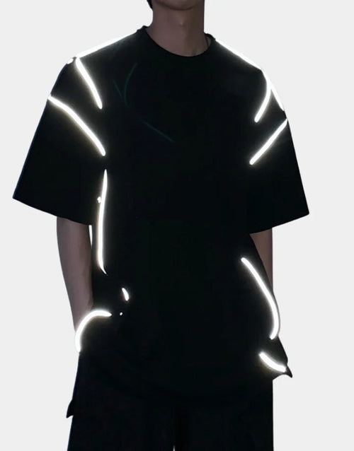 shop and buy Neon Veins Reflective T-Shirt