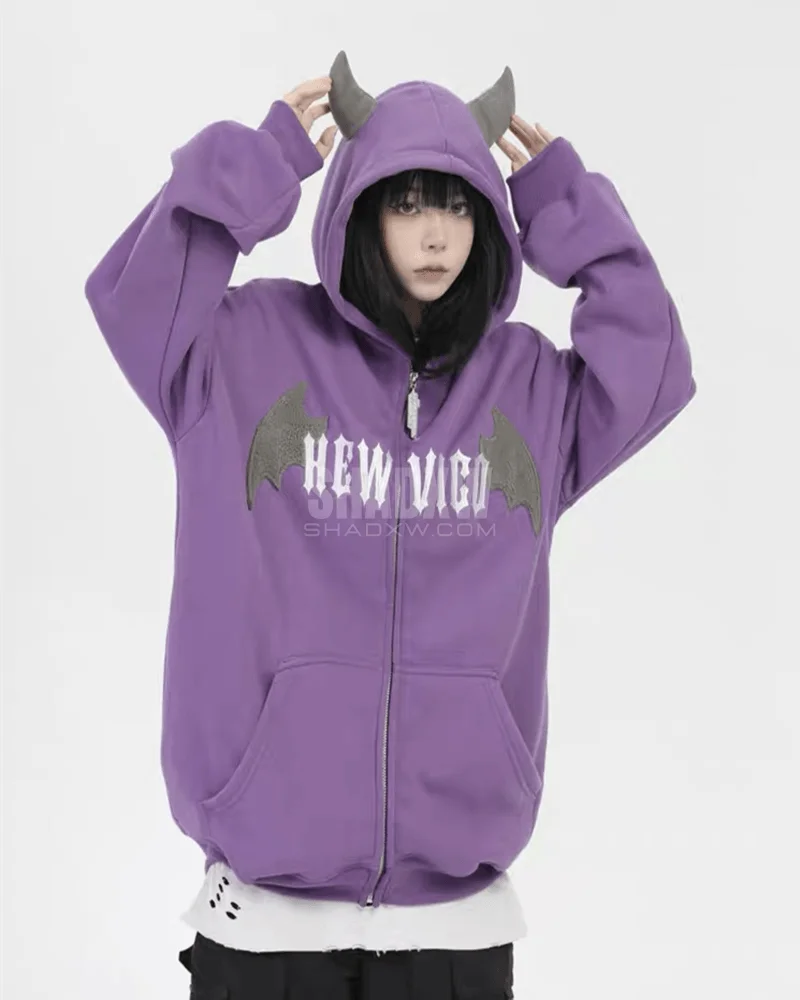 shop and buy YamiBat (闇バット) – Dark Bat Hoodie