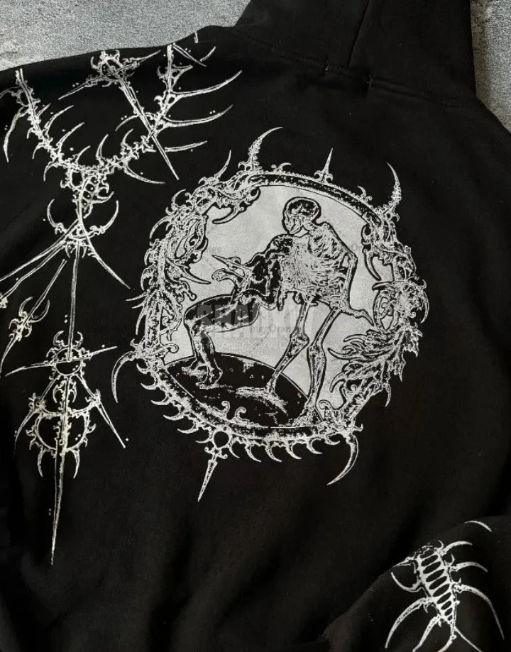 shop and buy Oblivion Script Hoodie
