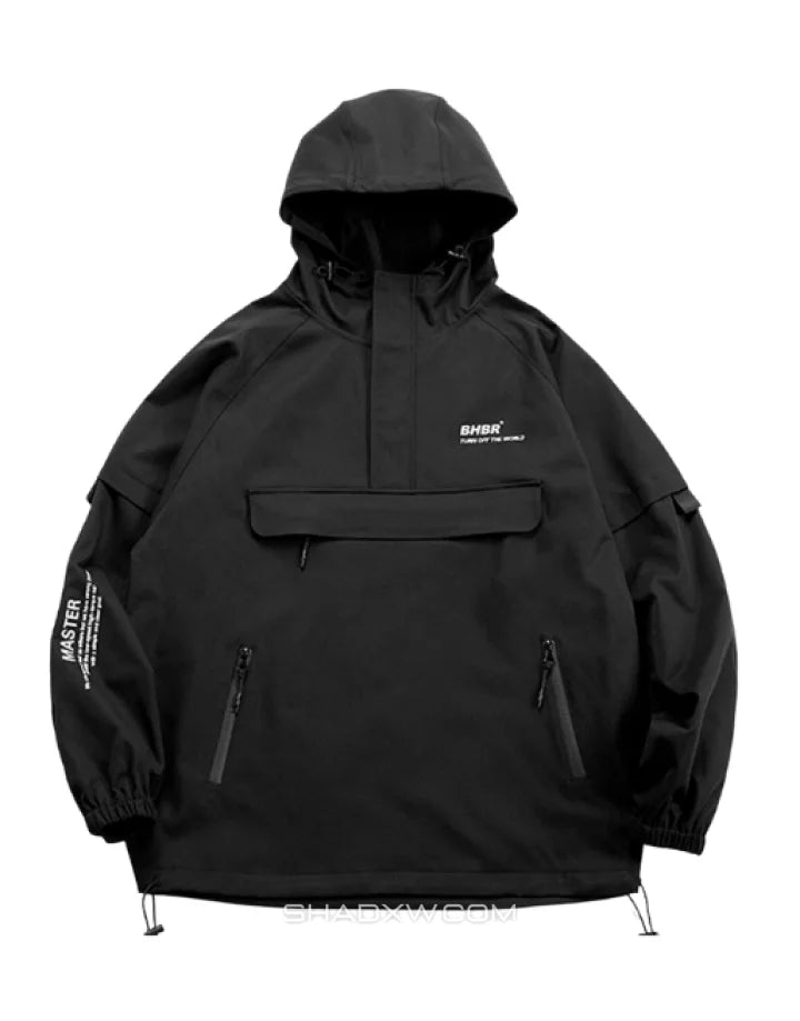shop and buy technical jacket windbreaker