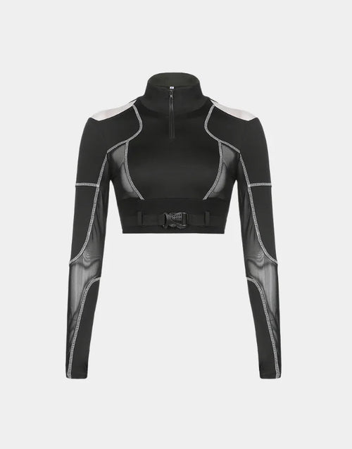 shop and buy Black Lotus Techwear Vest for Women