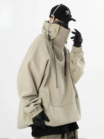 shop and buy high turtleneck hoodie