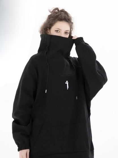 shop and buy high turtleneck hoodie