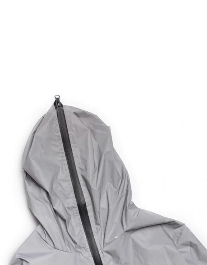 shop and buy reflective streetwear jacket windbreaker