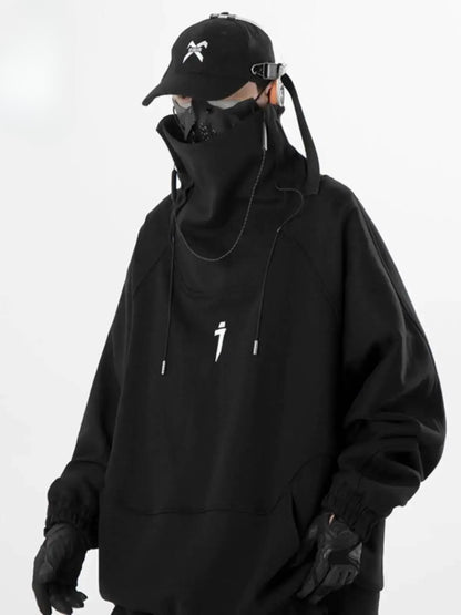 shop and buy high turtleneck hoodie