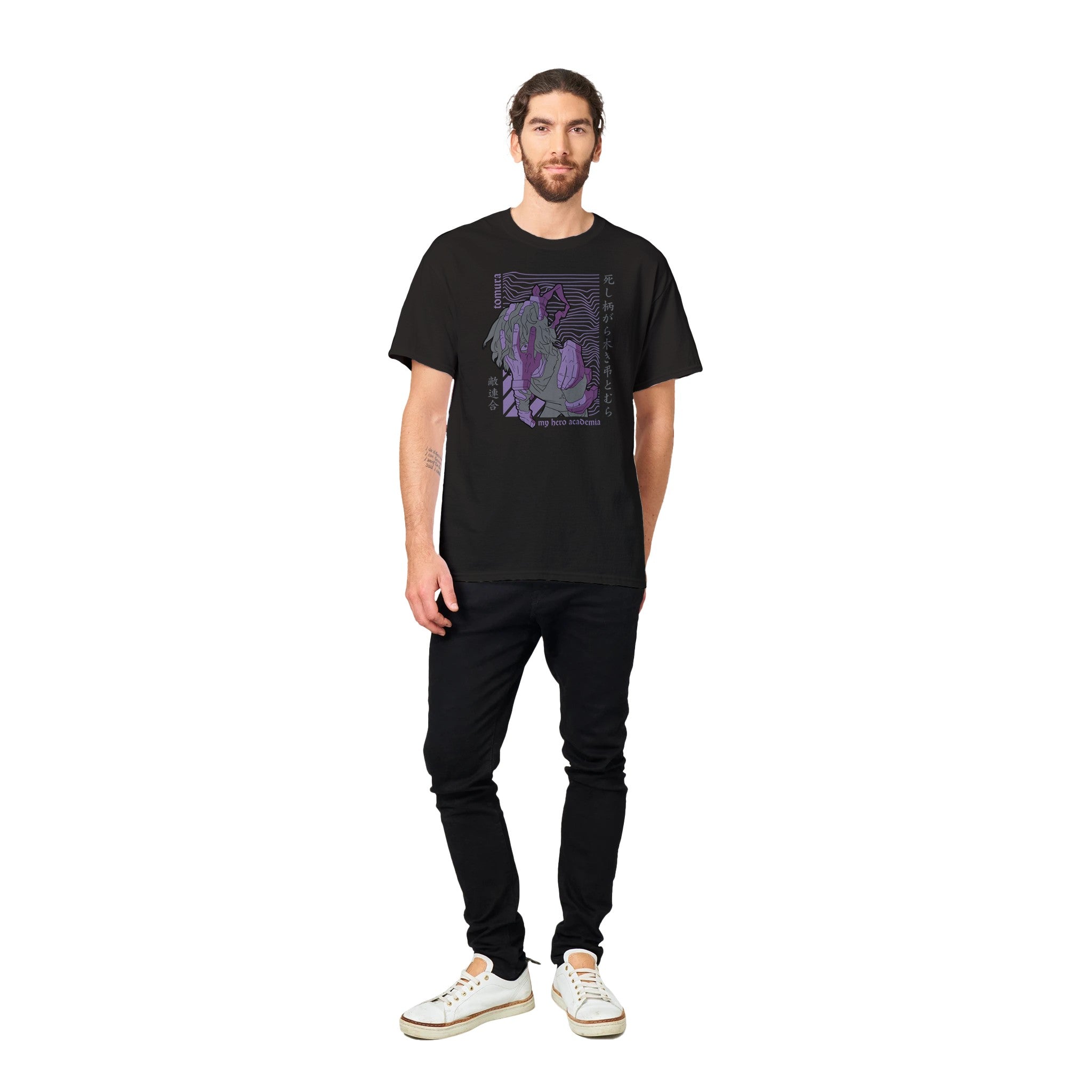 shop and buy my hero academia anime clothing shigaraki t-shirt