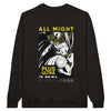 shop and buy my hero academia clothing all might sweatshirt/jumper/longsleeve