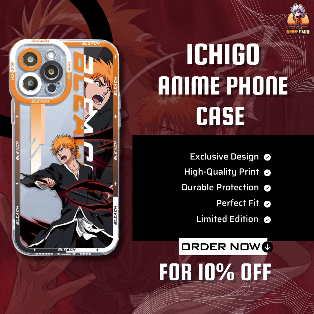 shop and buy bleach ichigo phone case for iphone