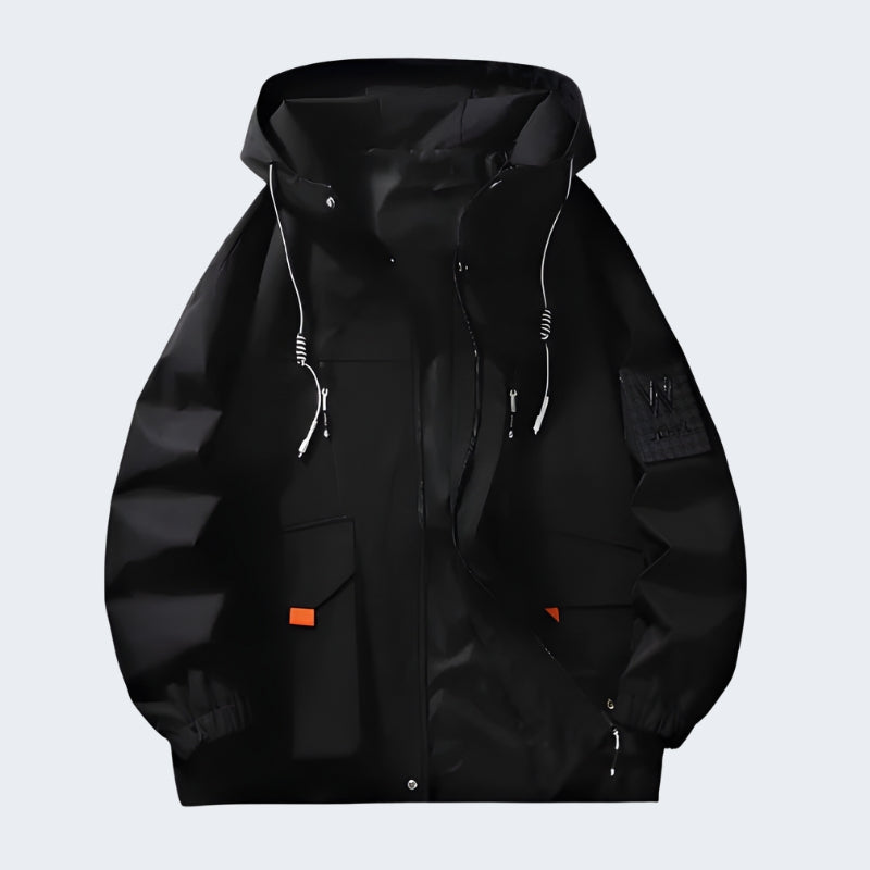 shop and buy quilted jacket in black