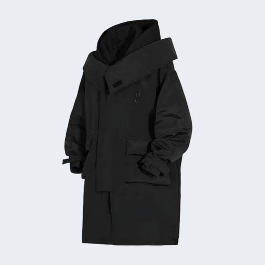 shop and buy Techwear Anorak Longline Jacket