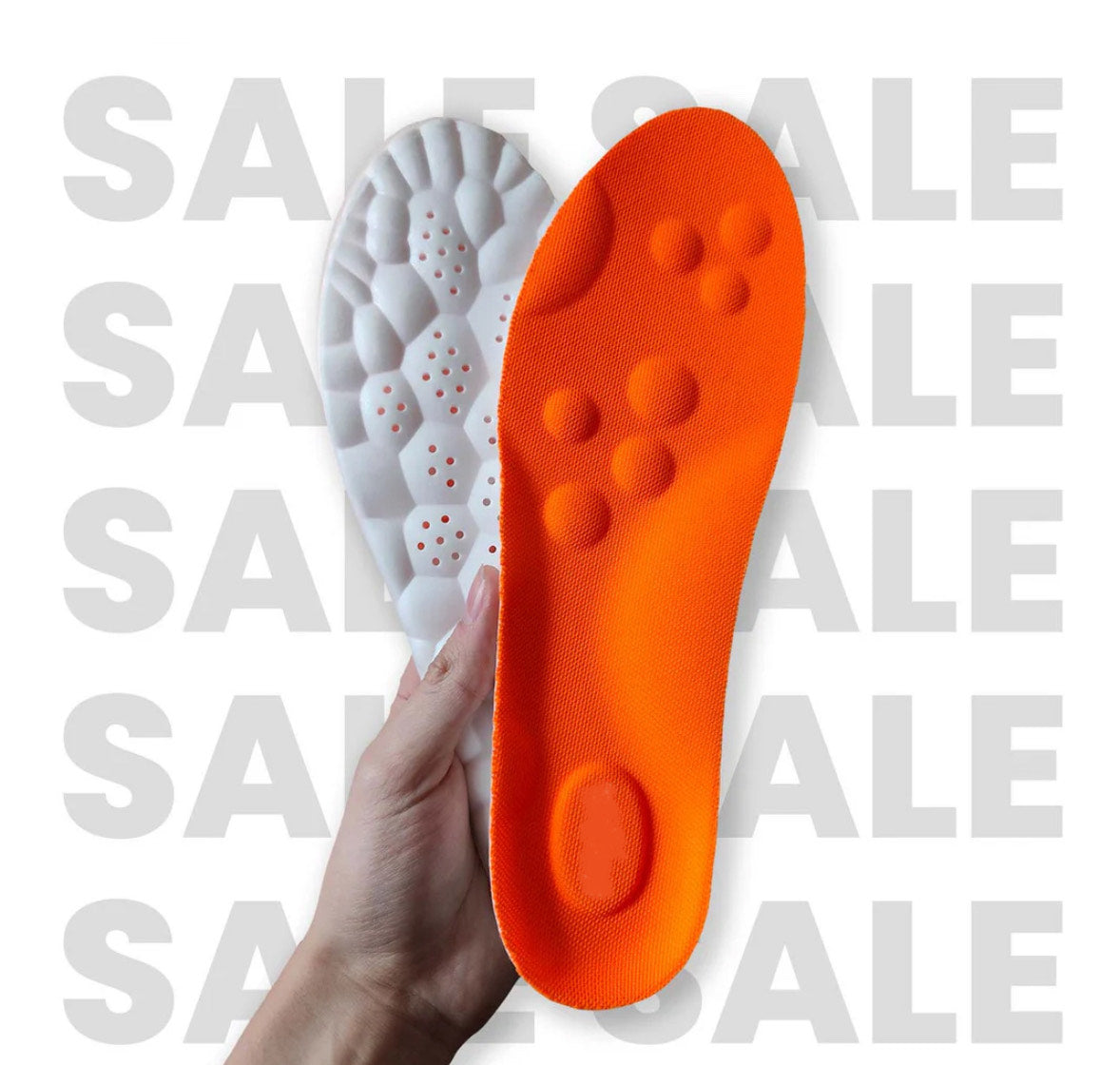 shop and buy softystep insoles for shoes in orange