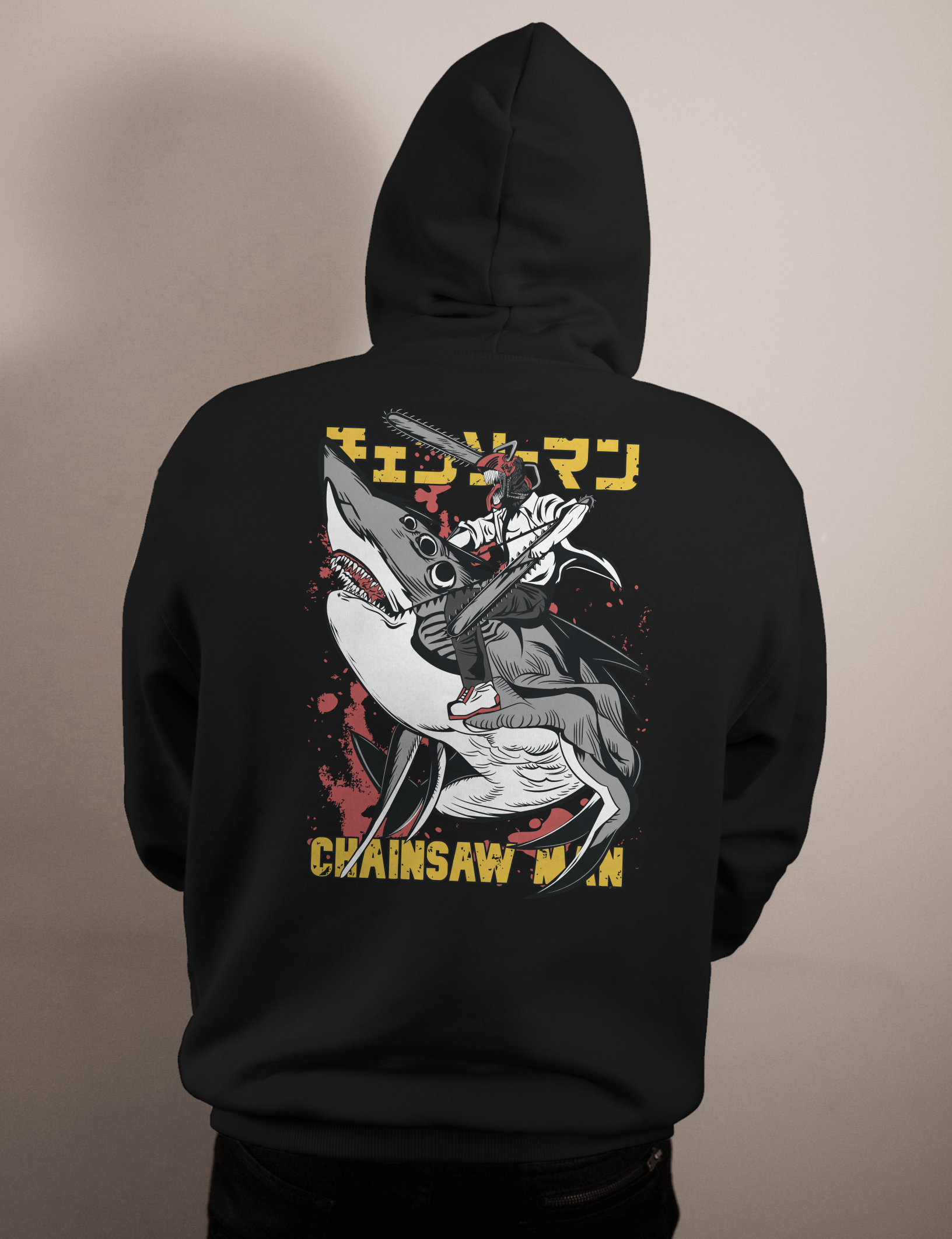 shop and buy chainsaw man anime clothing denji hoodie