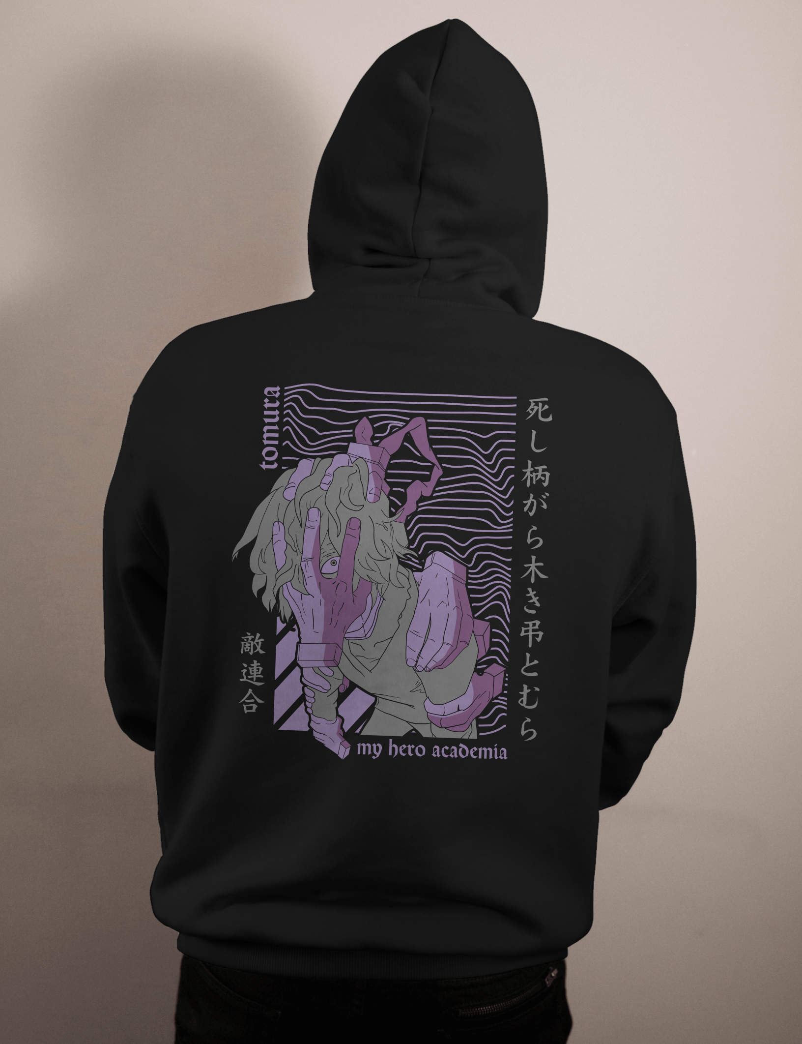 shop and buy my hero academia anime clothing shigaraki hoodie