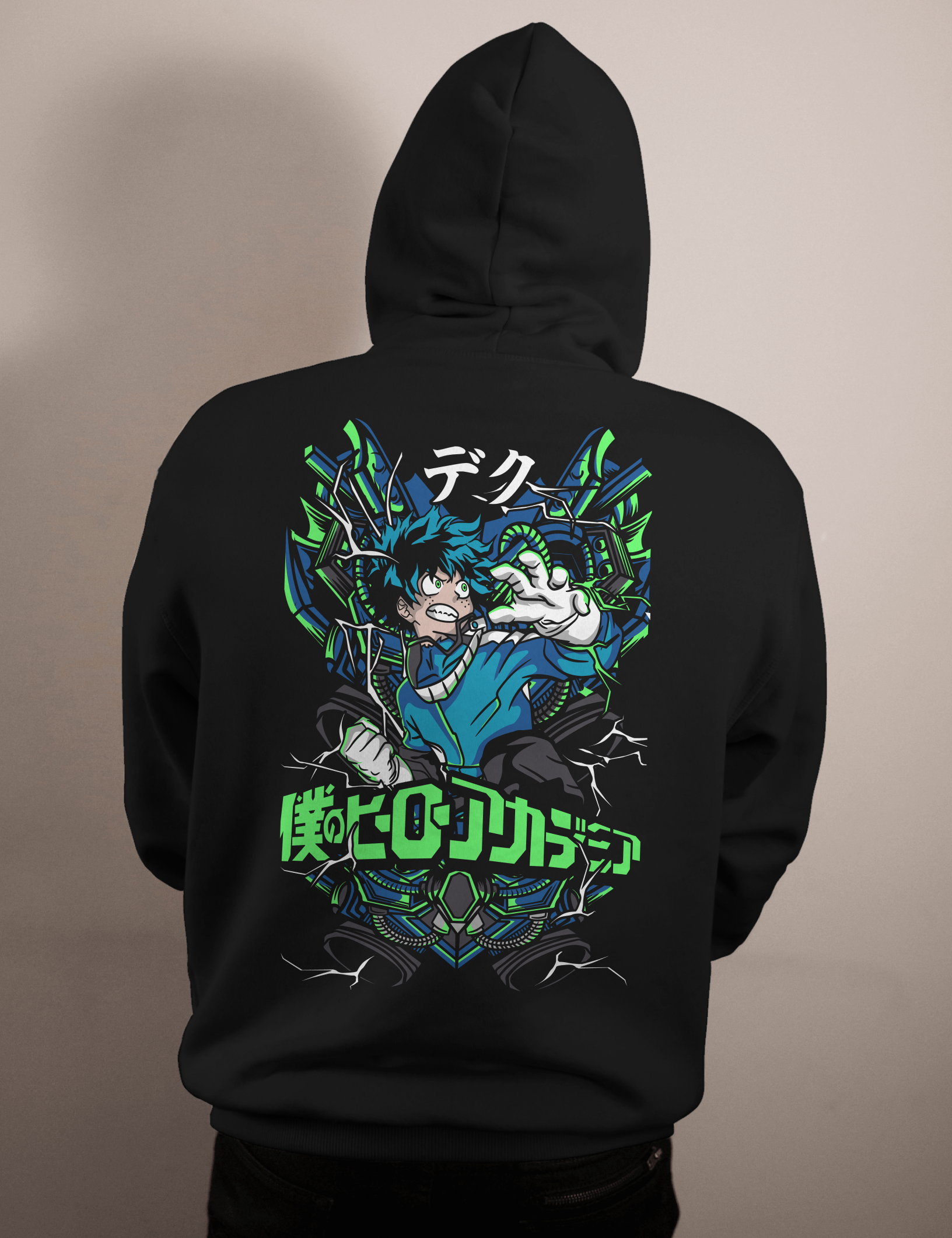 shop and buy my hero academia anime clothing deku hoodie