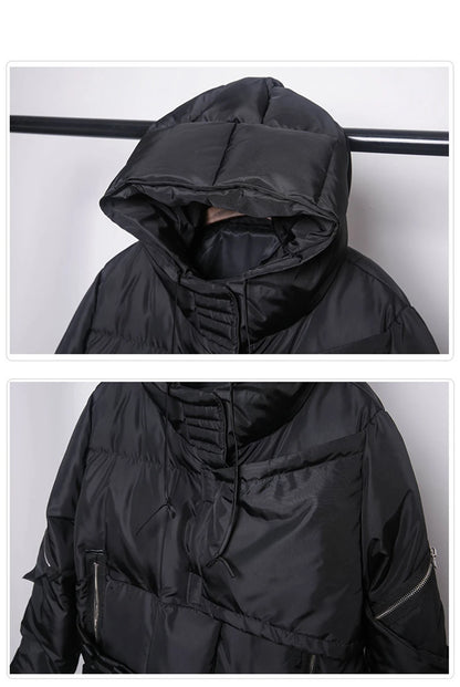 shop and buy Shin'en (深淵) – The Abyss Tactical Longline Puffer Jacket