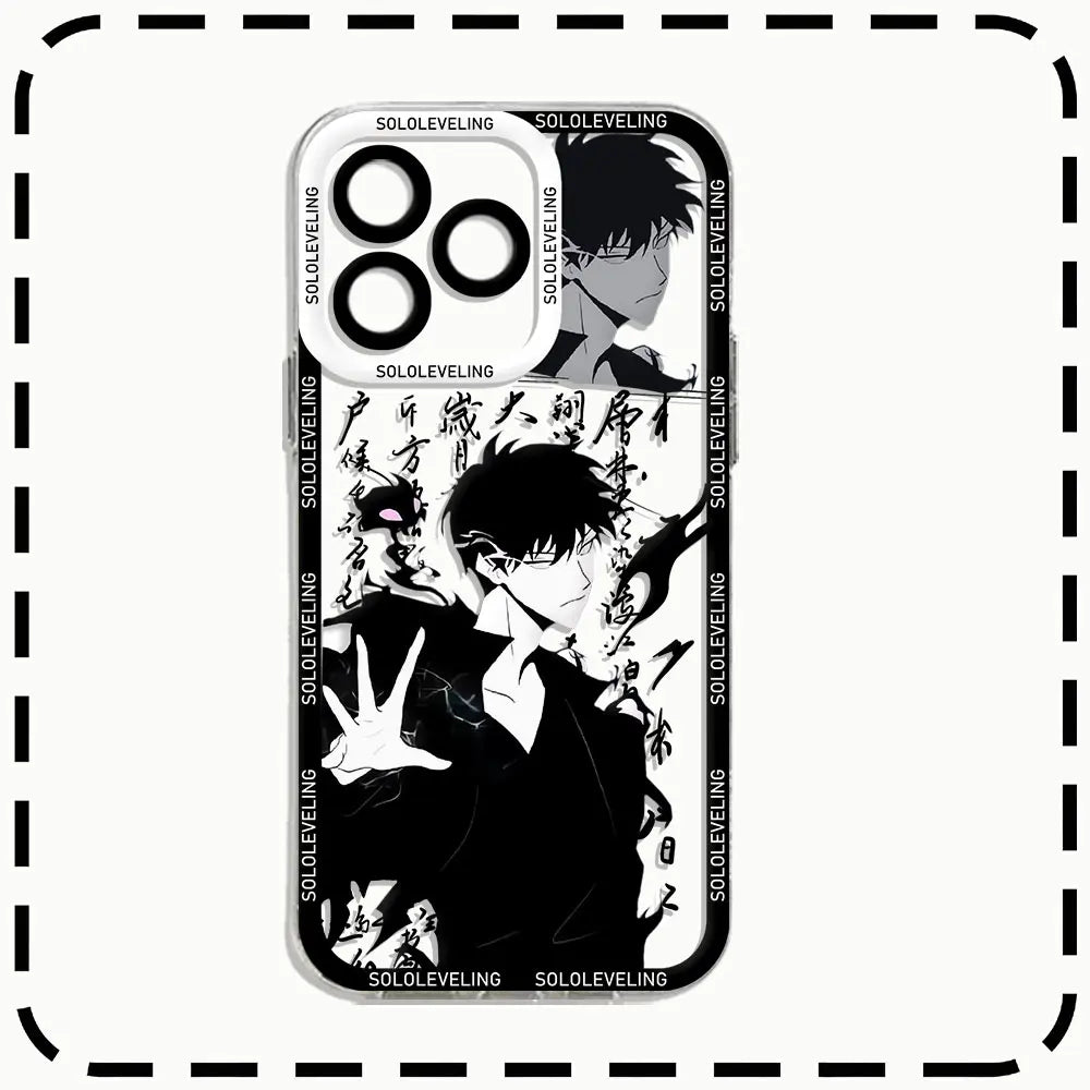 shop and buy solo levelling anime phone case sun jin woo