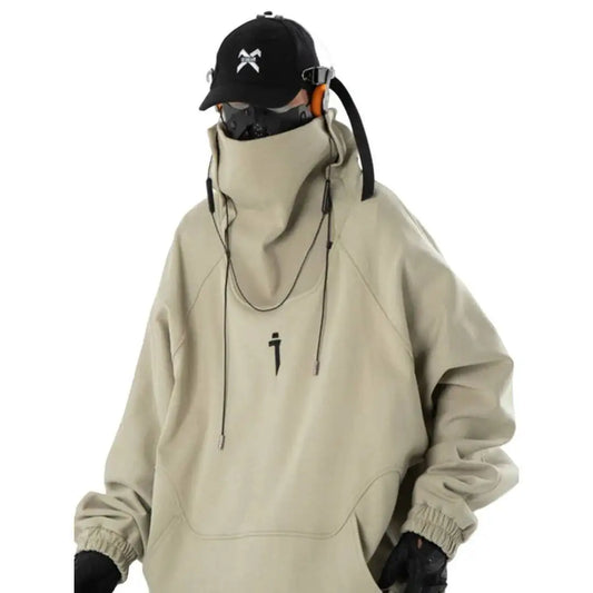 shop and buy high turtleneck hoodie