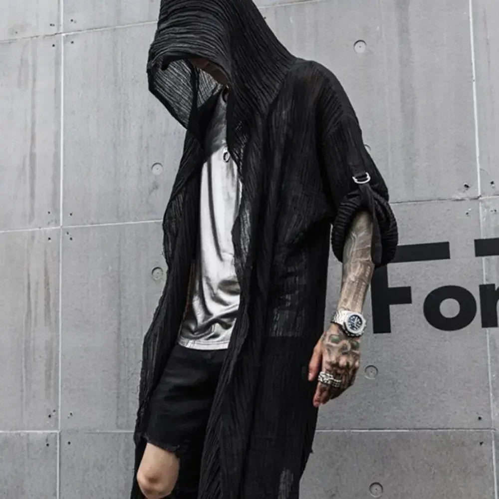 Black Sleeveless Jacket