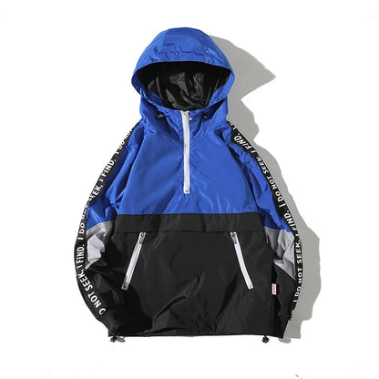 shop and buy Windbreaker Bomber Jacket in blue