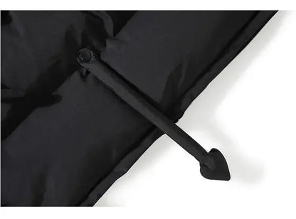 Akuma Draft" (悪魔ドラフト) horns Puffer Jacket