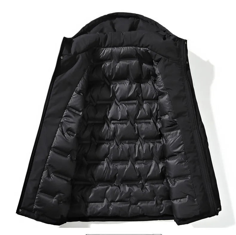 shop and buy quilted jacket in black