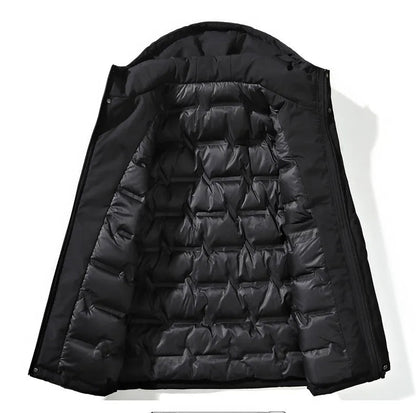 shop and buy quilted jacket in black