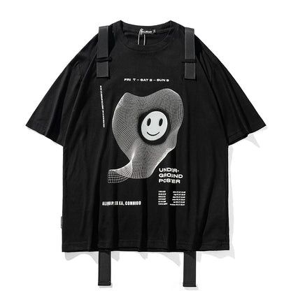 shop and buy Smiley Straps T-Shirt