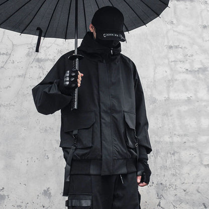 shop and buy Techwear Cargo Jacket 