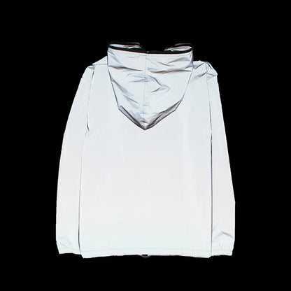 shop and buy reflective streetwear jacket windbreaker