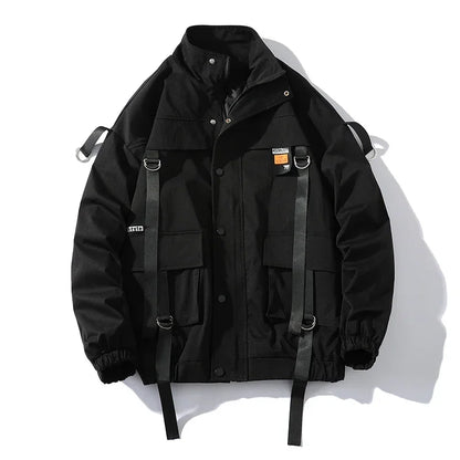 shop and buy urban techwear jacket in black