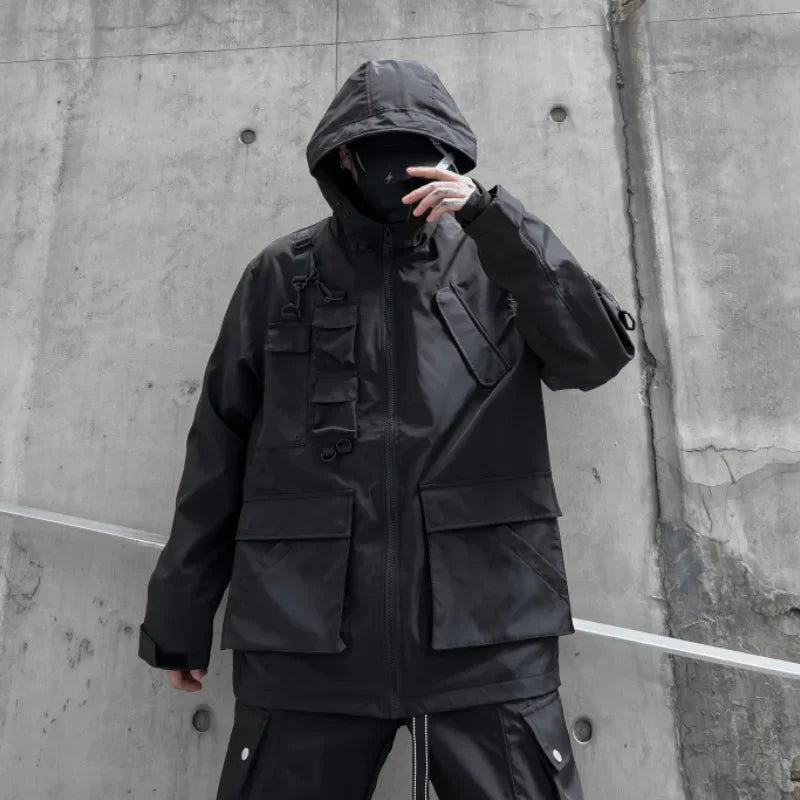 shop and buy multipocket Streetwear Cargo Jacket