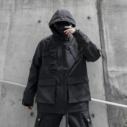 shop and buy multipocket Streetwear Cargo Jacket