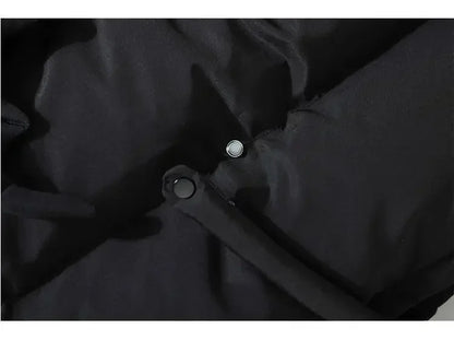 Akuma Draft" (悪魔ドラフト) horns Puffer Jacket