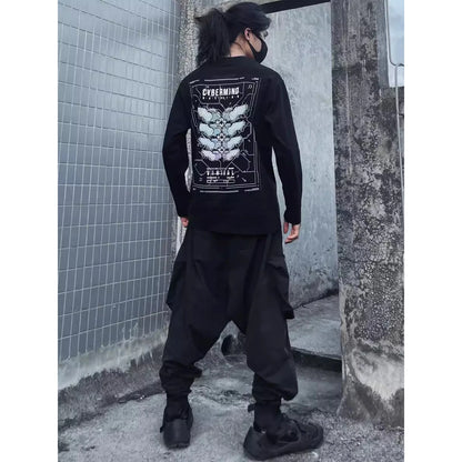shop and buy 虚界 (Kyokai) Cyperpunk Longsleeeve T-Shirt