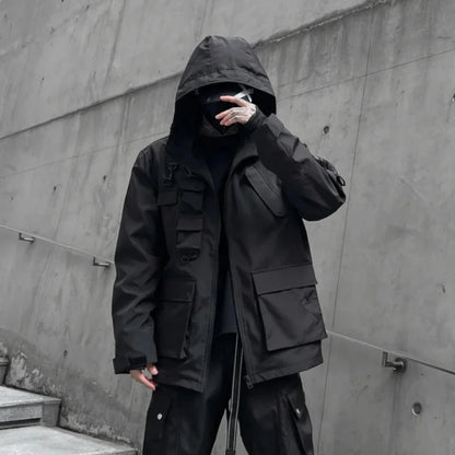 shop and buy multipocket Streetwear Cargo Jacket