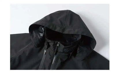Shop and buy Black Tactical hooded Jacket