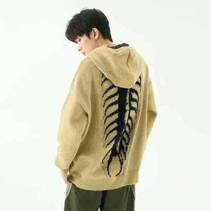 shop and buy Exoskeleton Centipede print Hoodie
