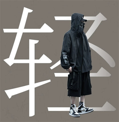 shop and buy Kurozaiku (黒細工) – Black Craft Windbreaker Jacket