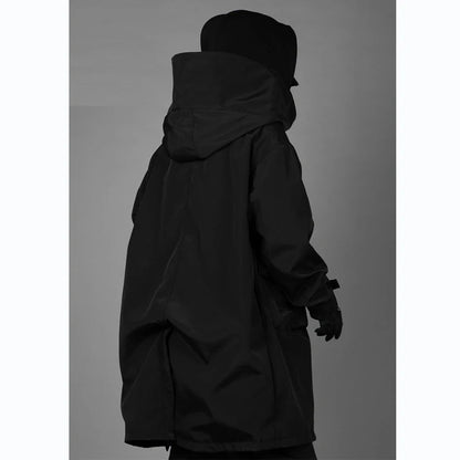 shop and buy longline techwear jacket