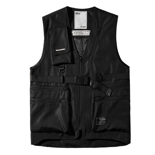 shop and buy Sleeveless Cargo Jacket Vest