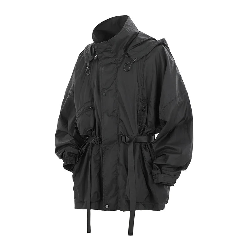 Shop and buy black streetwear jacket windbreaker