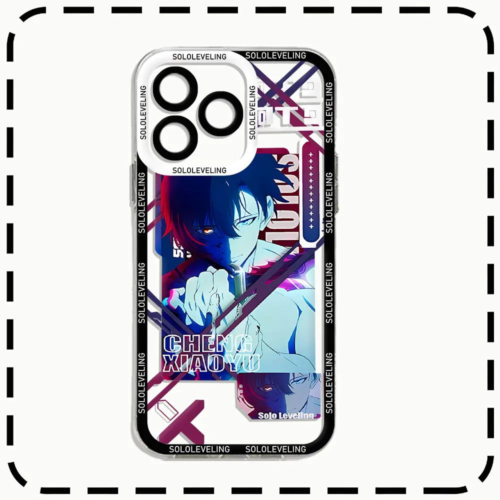 shop and buy solo levelling anime phone case sun jin woo