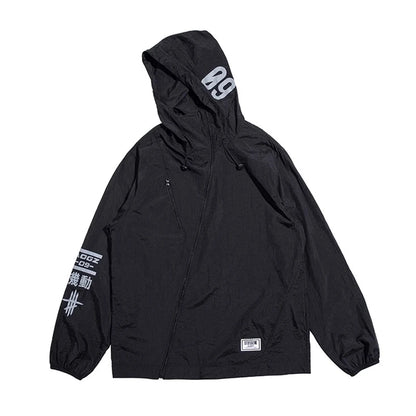 shop and buy Kurozaiku (黒細工) – Black Craft Windbreaker Jacket