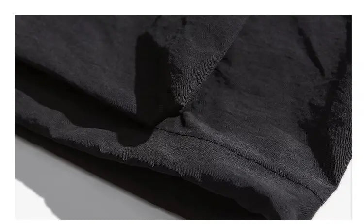 shop and buy Cargo Pocket Streetwear Jacket in black