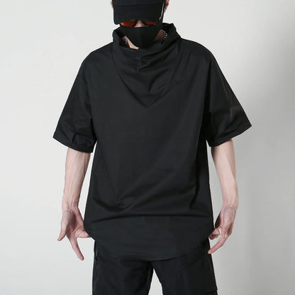 shop and buy Black Turtleneck T Shirt