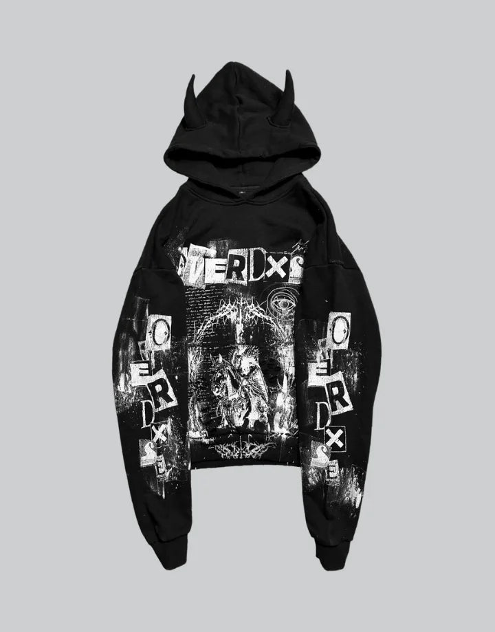 shop and buy hoodie with horns