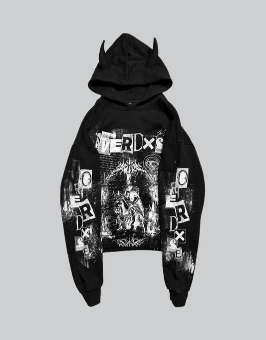 shop and buy hoodie with horns