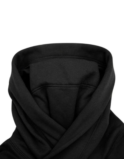 shop and buy high collar cotton hoodie