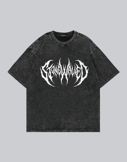 shop and buy Metal Font Shirt
