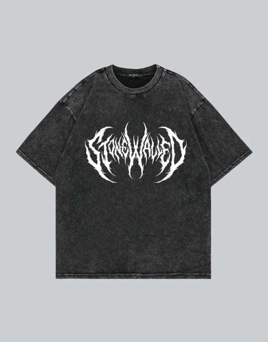 shop and buy Metal Font Shirt